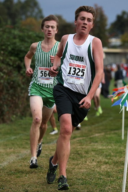 2010NCSXC BD3-187.JPG - 2010 North Coast Section Cross Country Championships, Hayward High School, Hayward, California